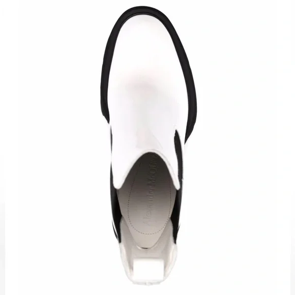 Alexander McQueen Two Tone leather chelsea boots - Picture 4 of 13